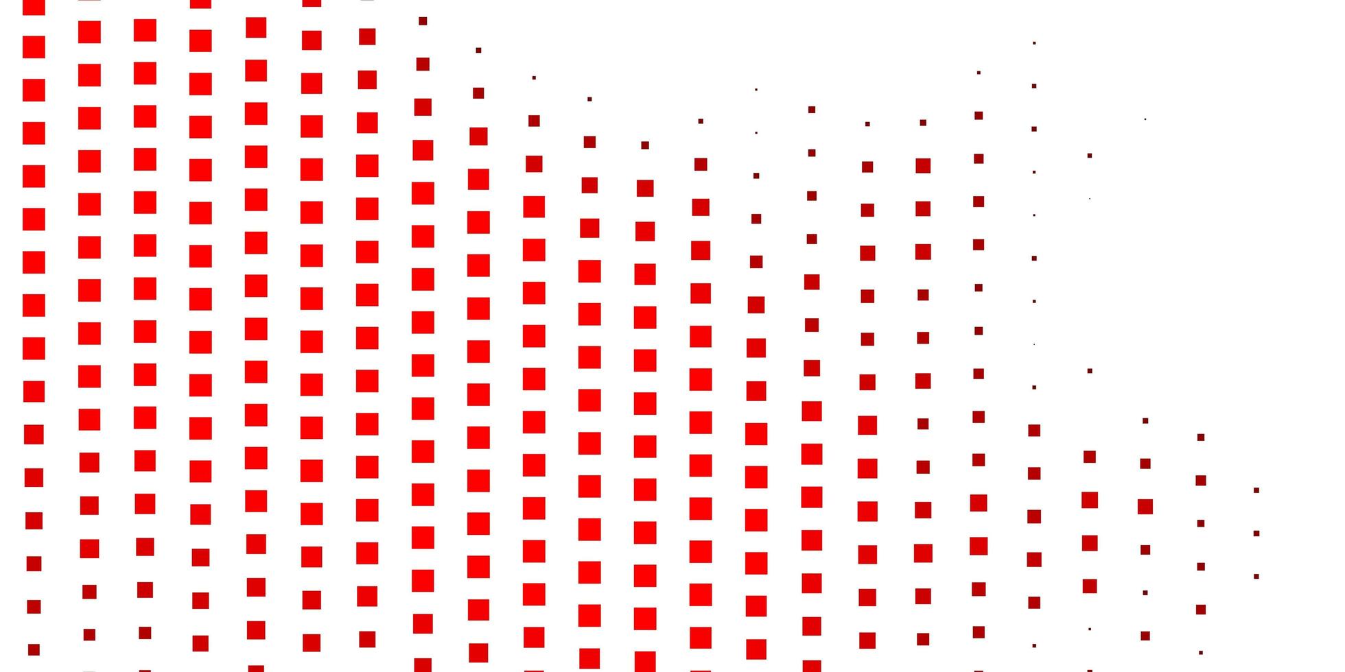 Red layout with rectangles. vector