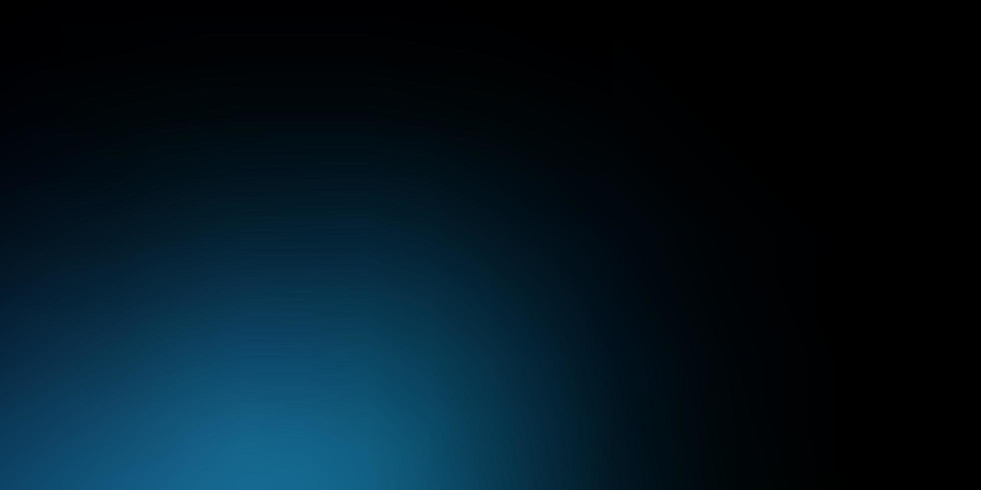 Dark blue blurred template. vector