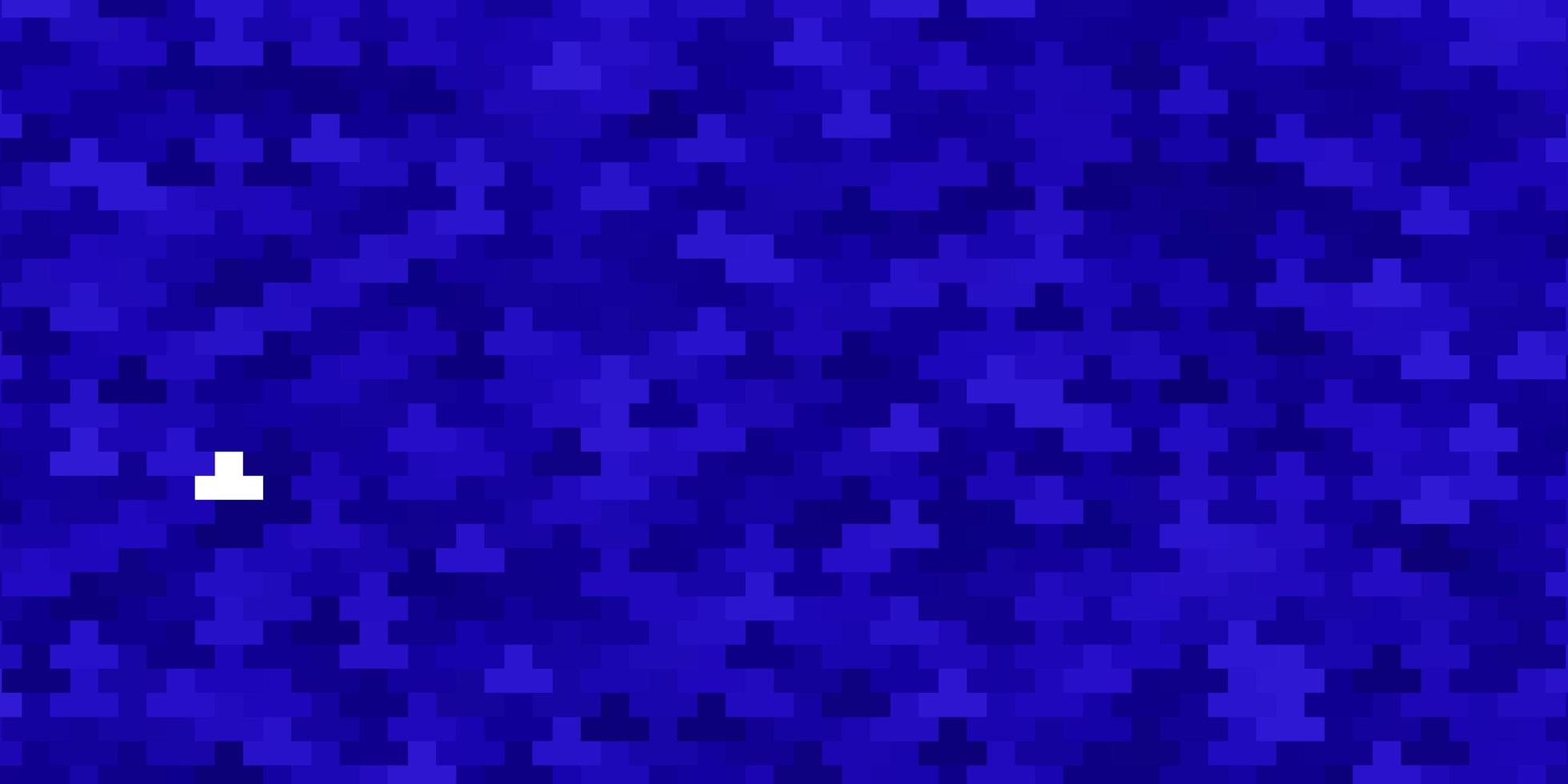 Blue pattern in square style. vector