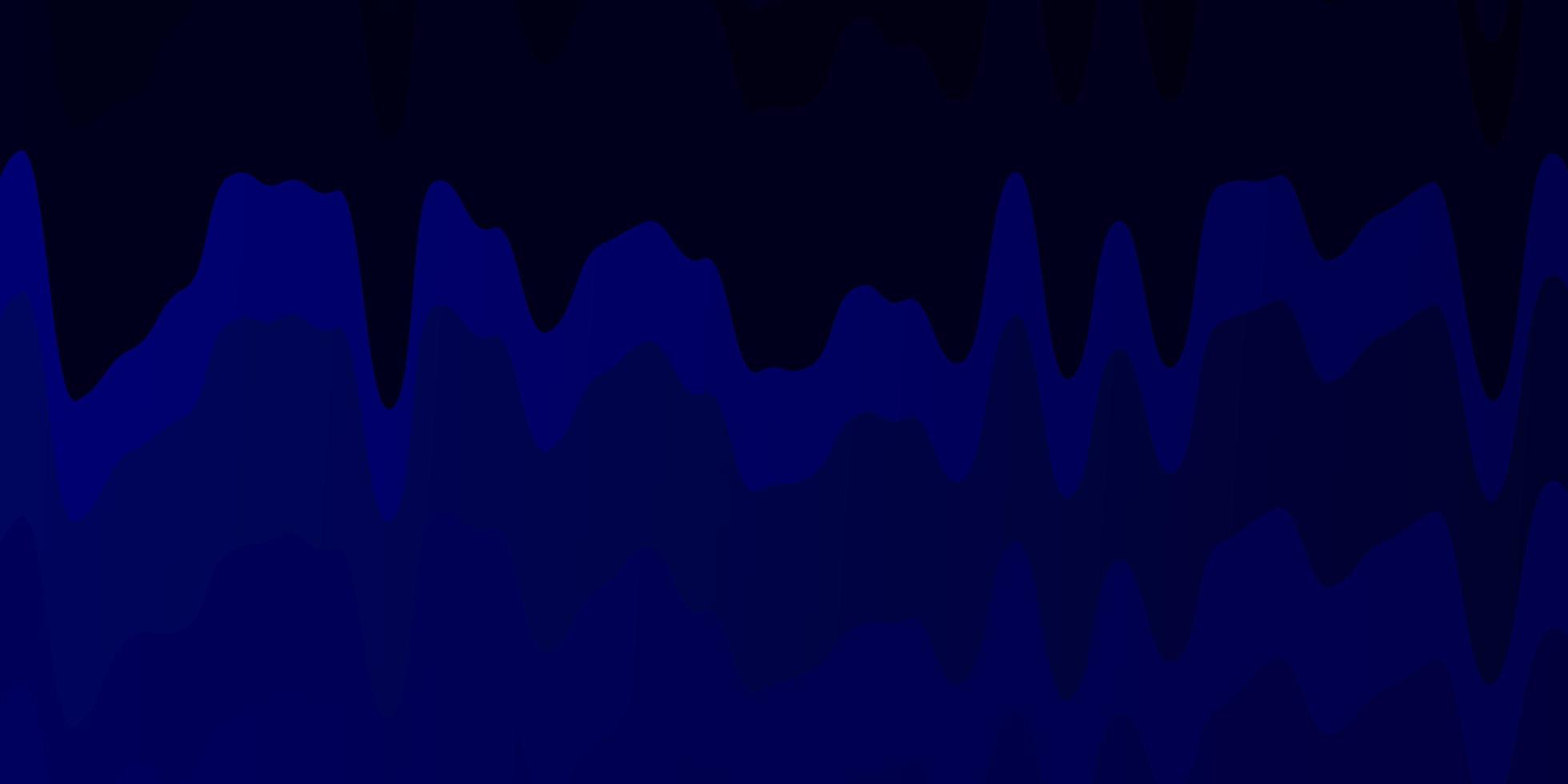 Dark blue template with lines. vector