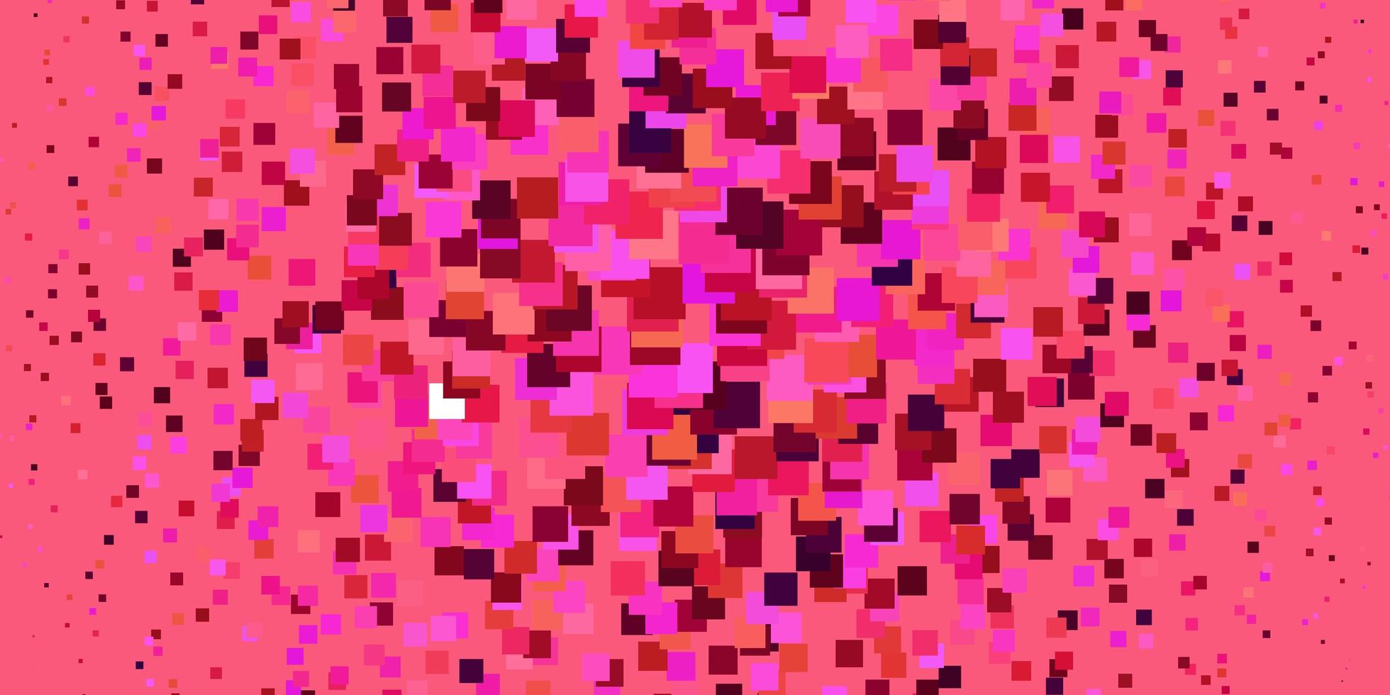 Pink template with squares. vector