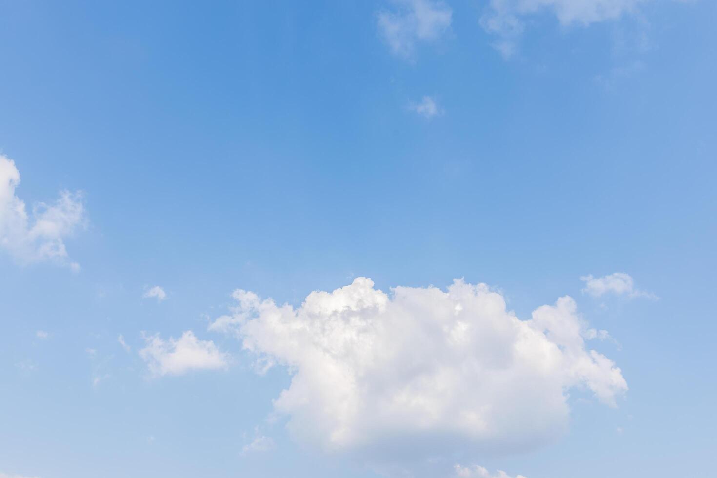 Blue clouds and sky photo