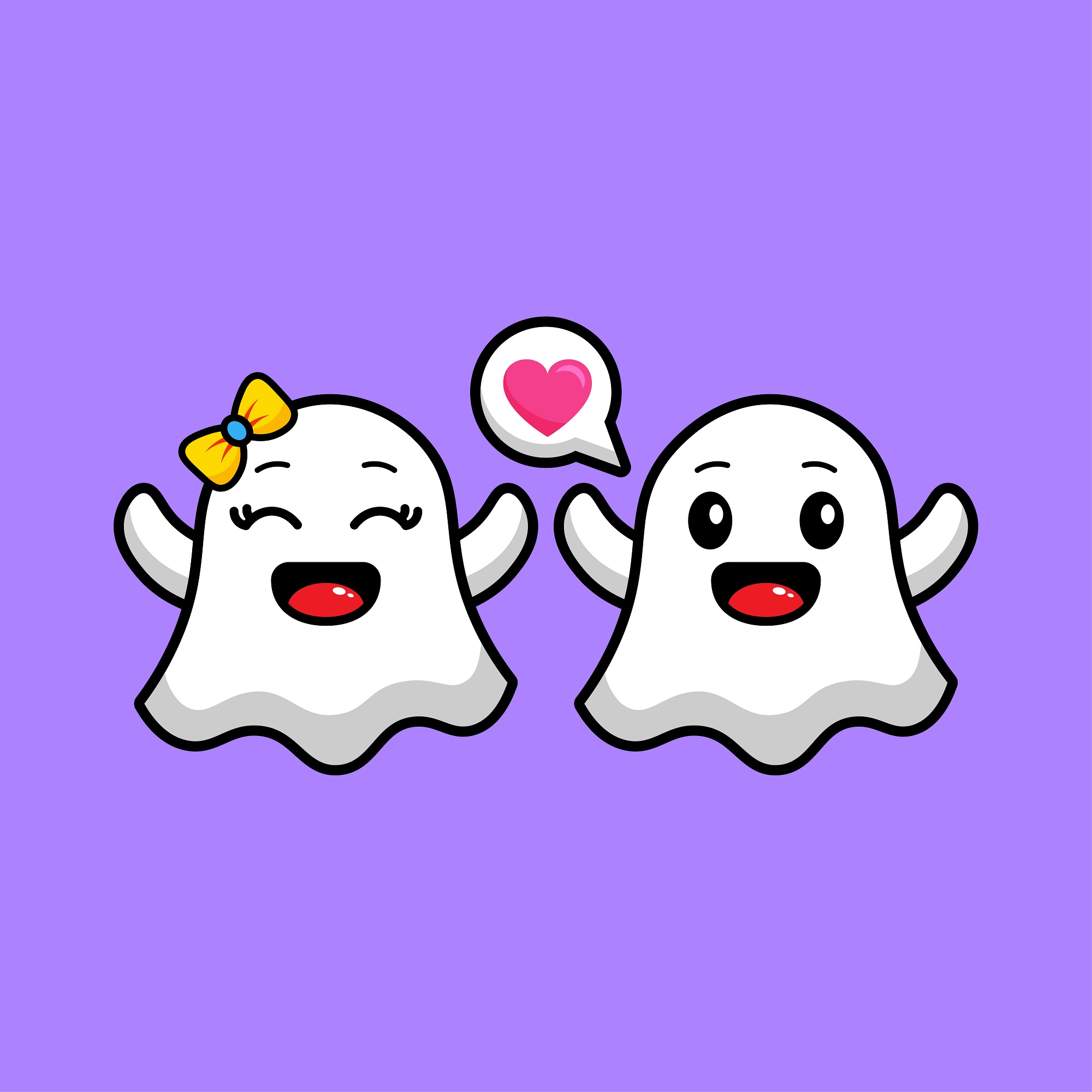 Ghost Picture Cartoon Ghost Cartoon Character Fly Funny White Ghost 