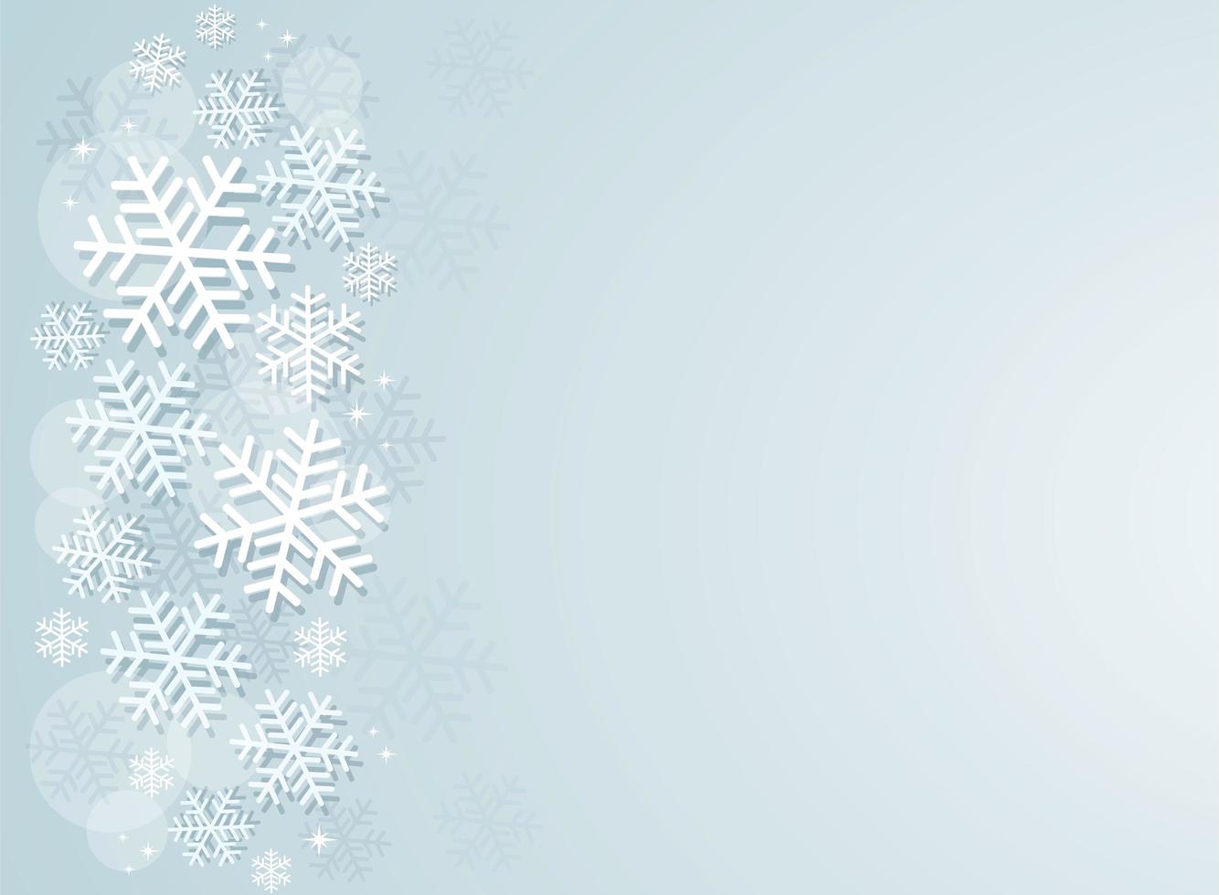 Snowflake winter design vector