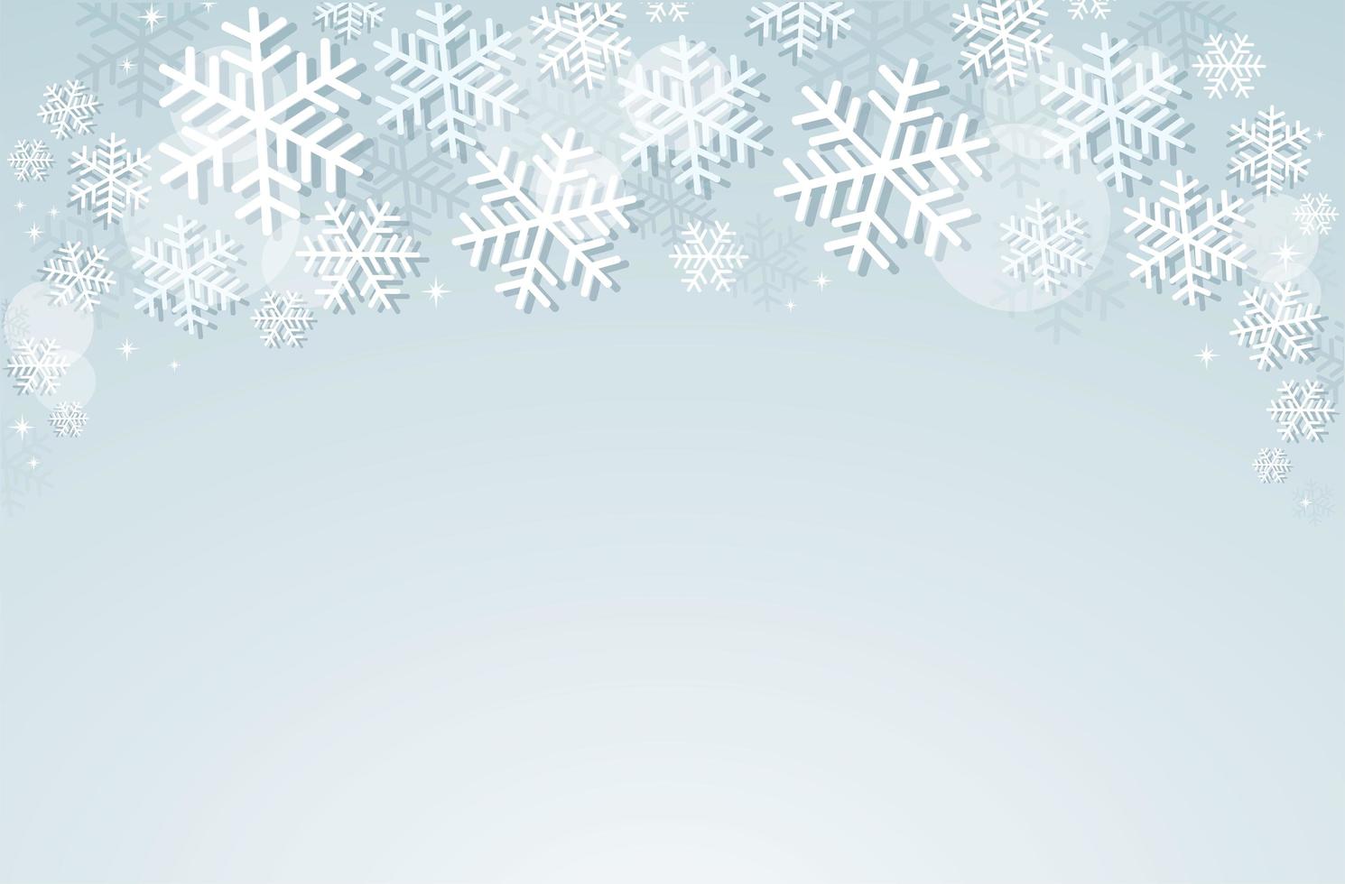Snowflake winter design vector