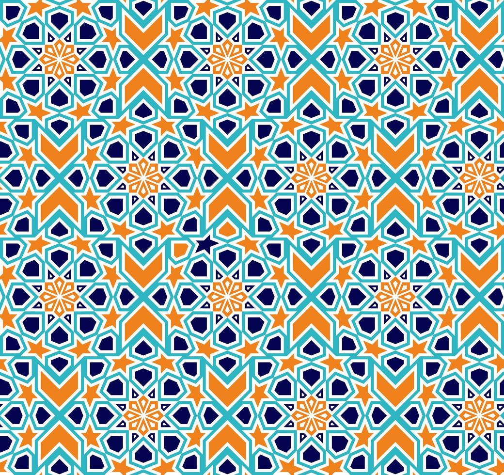 Seamless Islamic pattern. vector