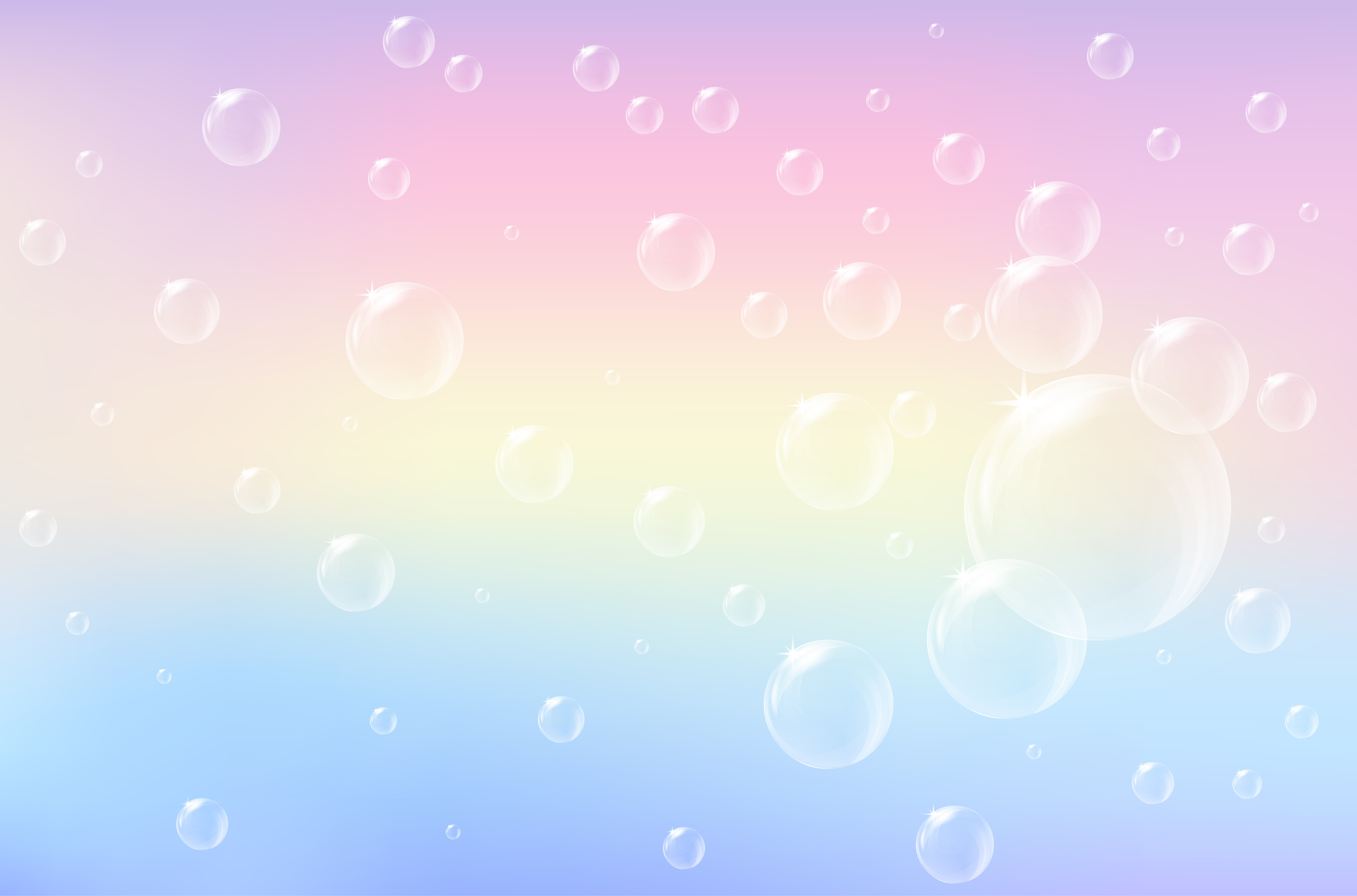 Rainbow pastel blurred with bubble background 1436841 Vector Art at