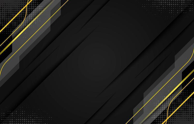 elegante fondo negro limpio vector