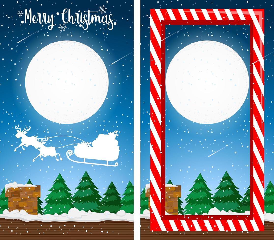 Background templates with christmas theme vector