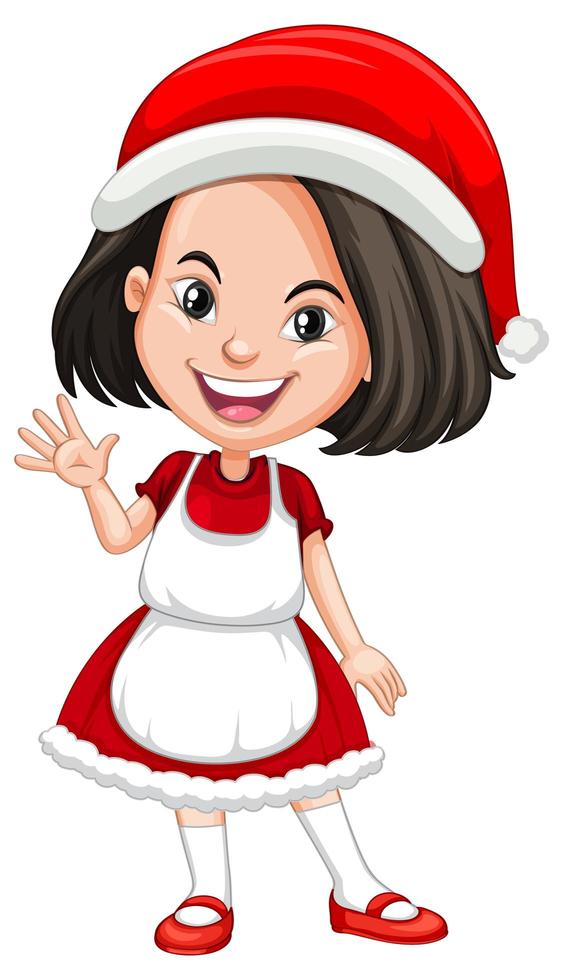 linda chica en traje de navidad personaje de dibujos animados 1437531 Vector en Vecteezy linda chica en traje de navidad personaje de dibujos animados 1437531 Vector en Vecteezy