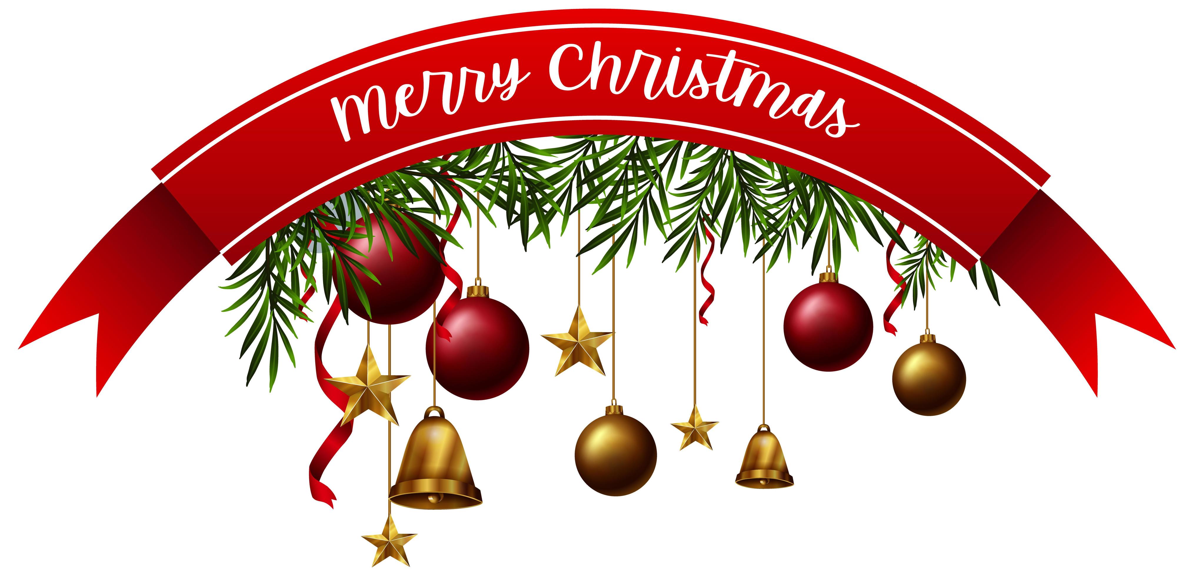 Isolated Merry Christmas Banner 1437579 Vector Art At Vecteezy