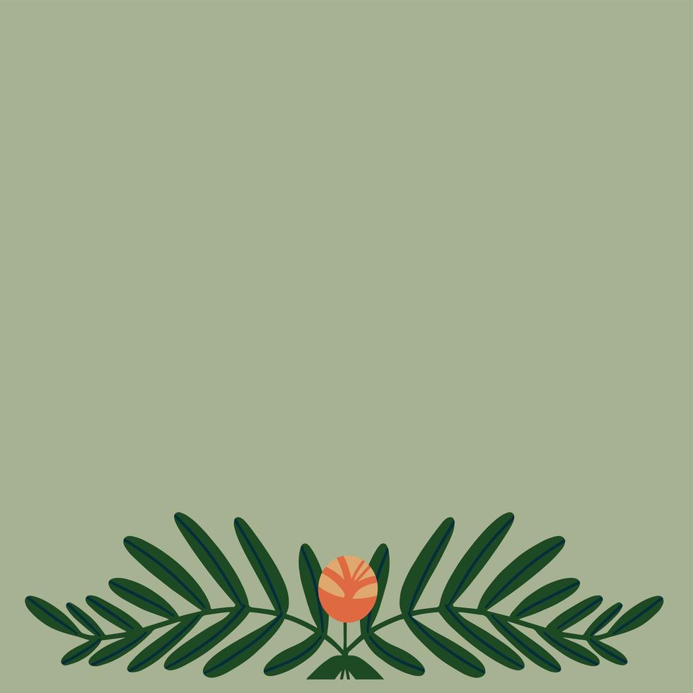 Hand Drawn Floral Background vector