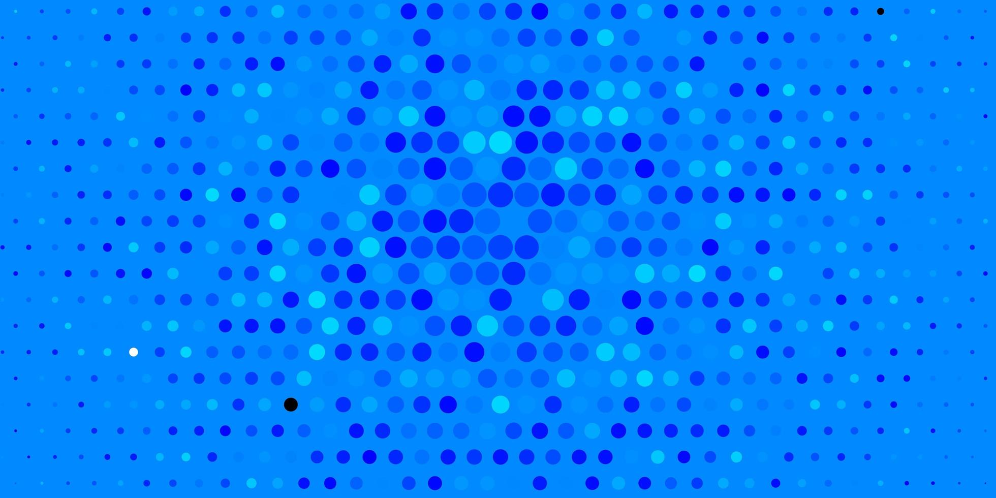 Blue backdrop with dots. vector