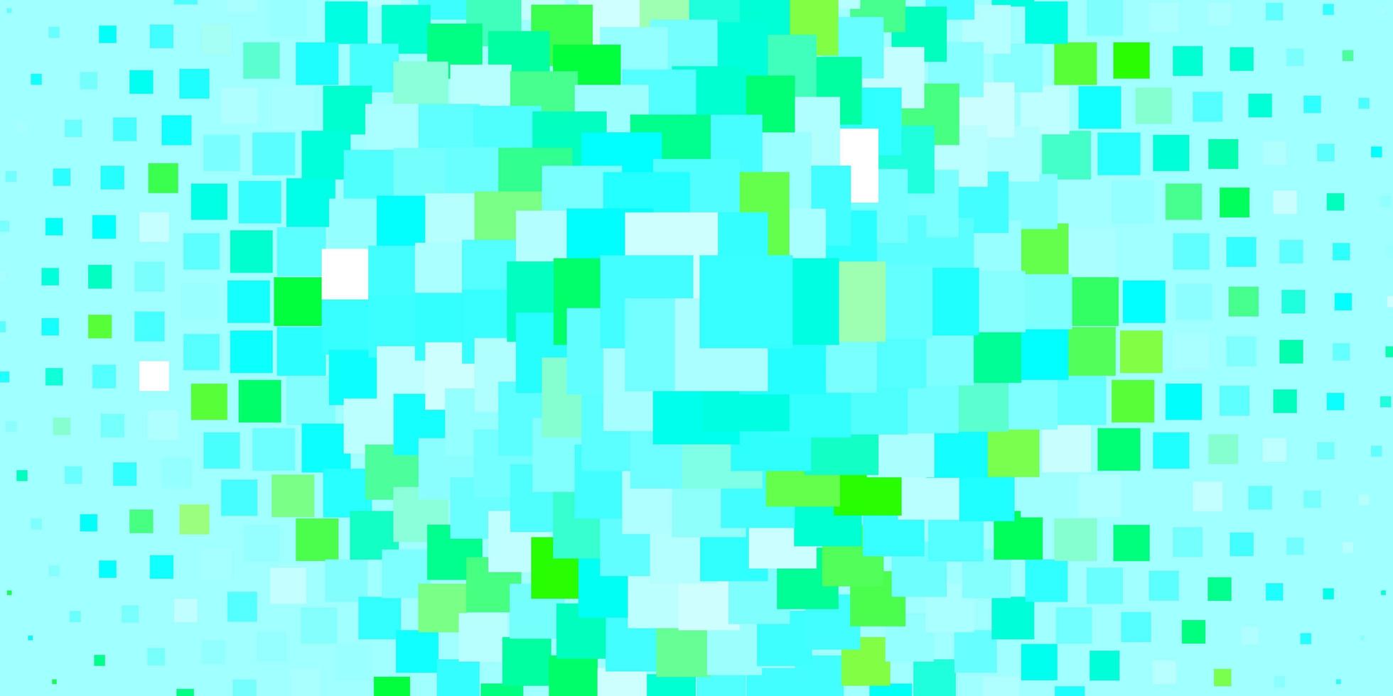 Blue and green vector background with rectangles