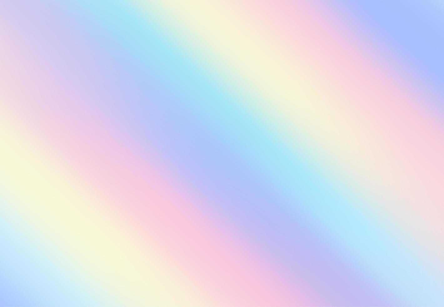 arco iris pastel fondo borroso vector