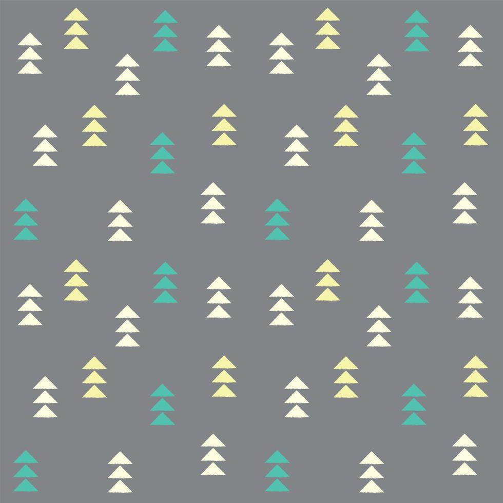 Geometric triangles. Seamless pattern. vector