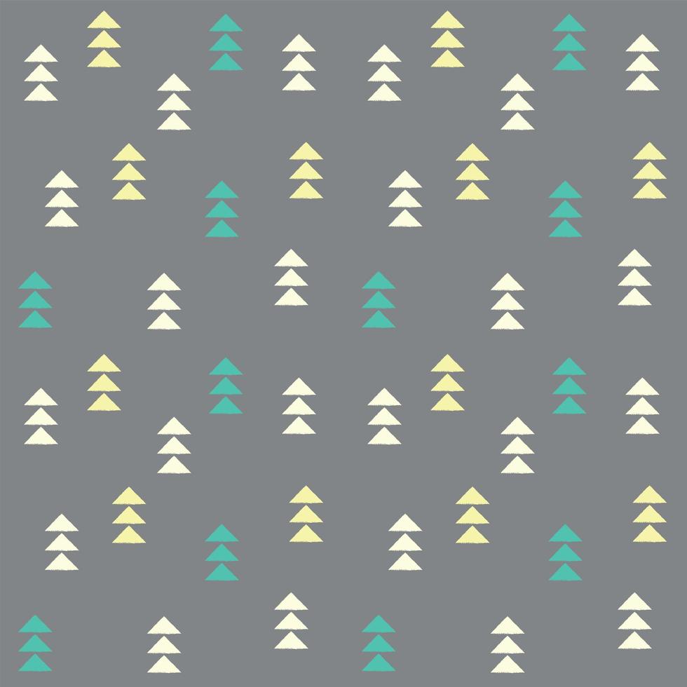 Geometric triangles. Seamless pattern. vector