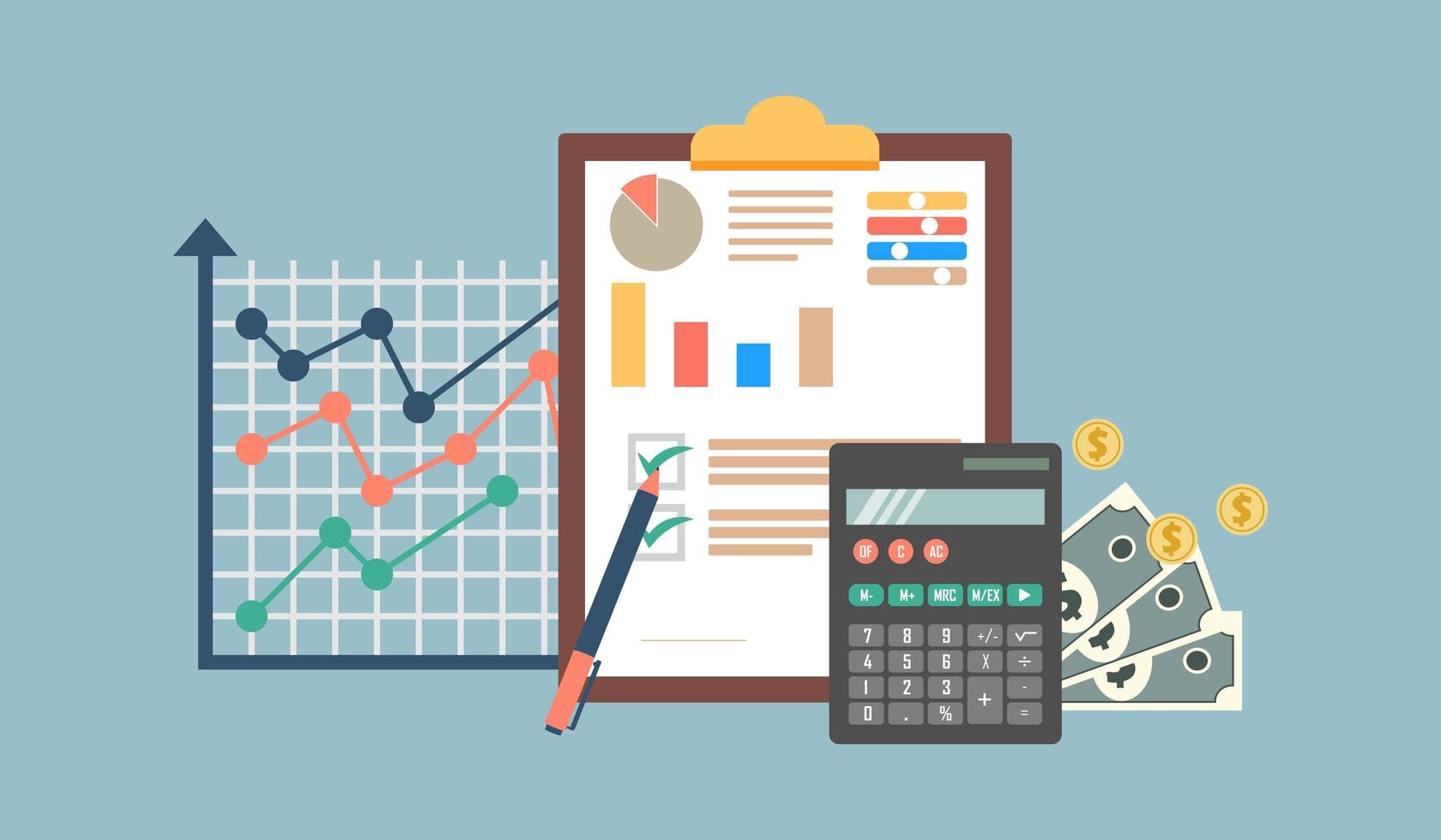 auditoría del proceso fiscal vector