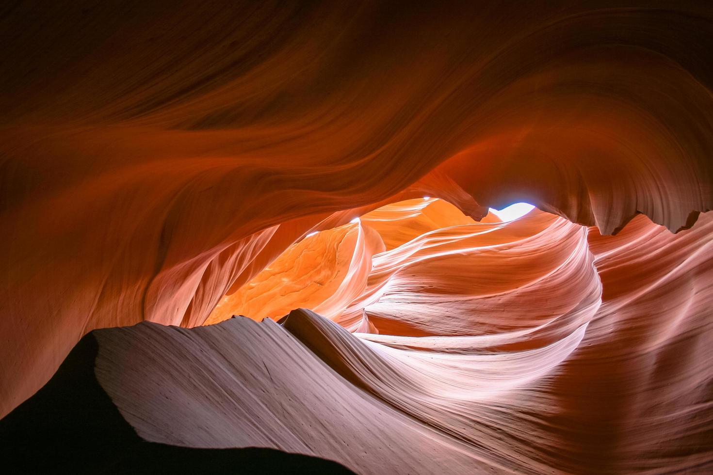 Cañón del Antílope, Utah durante el día foto