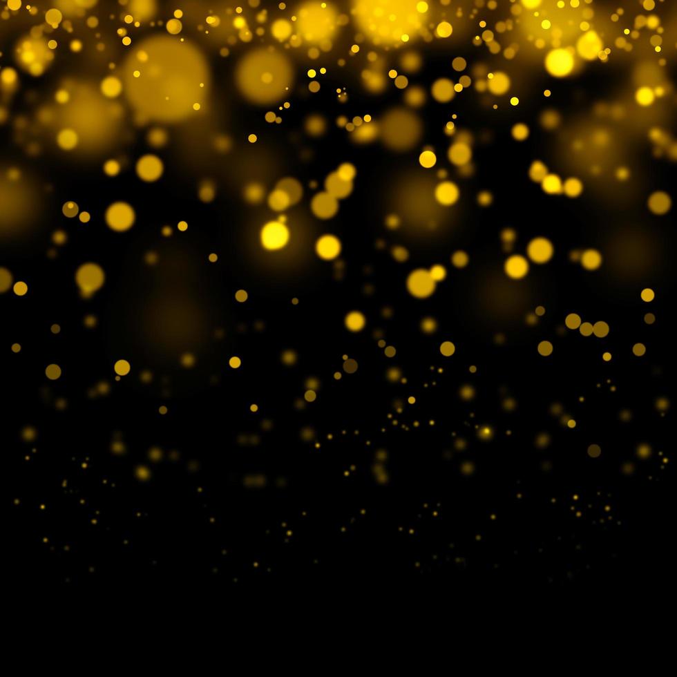 Golden bokeh background photo