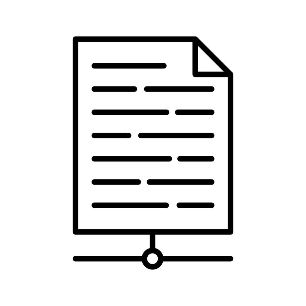 File transfer icon vector