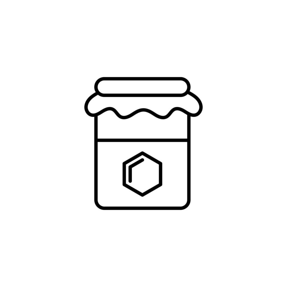 Conserve Honey icon vector