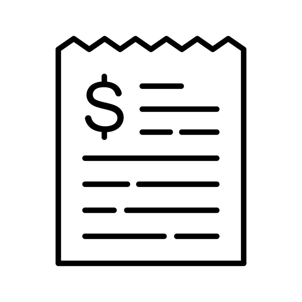 Invoice Vector Icon