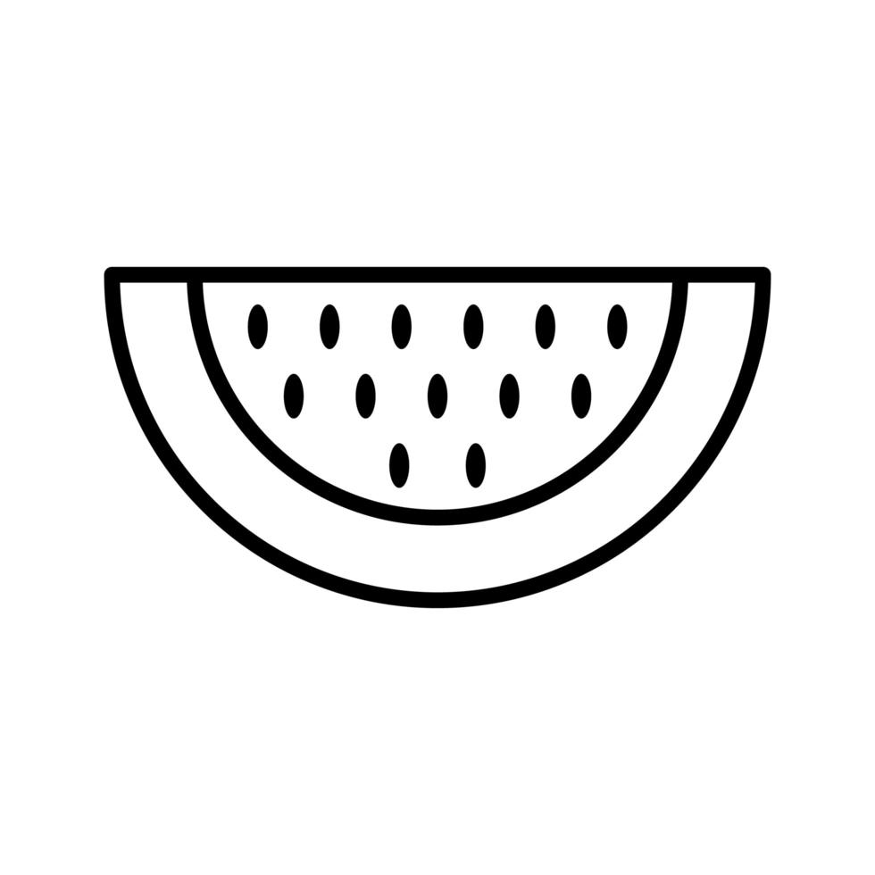 Watermelon Vector Icon