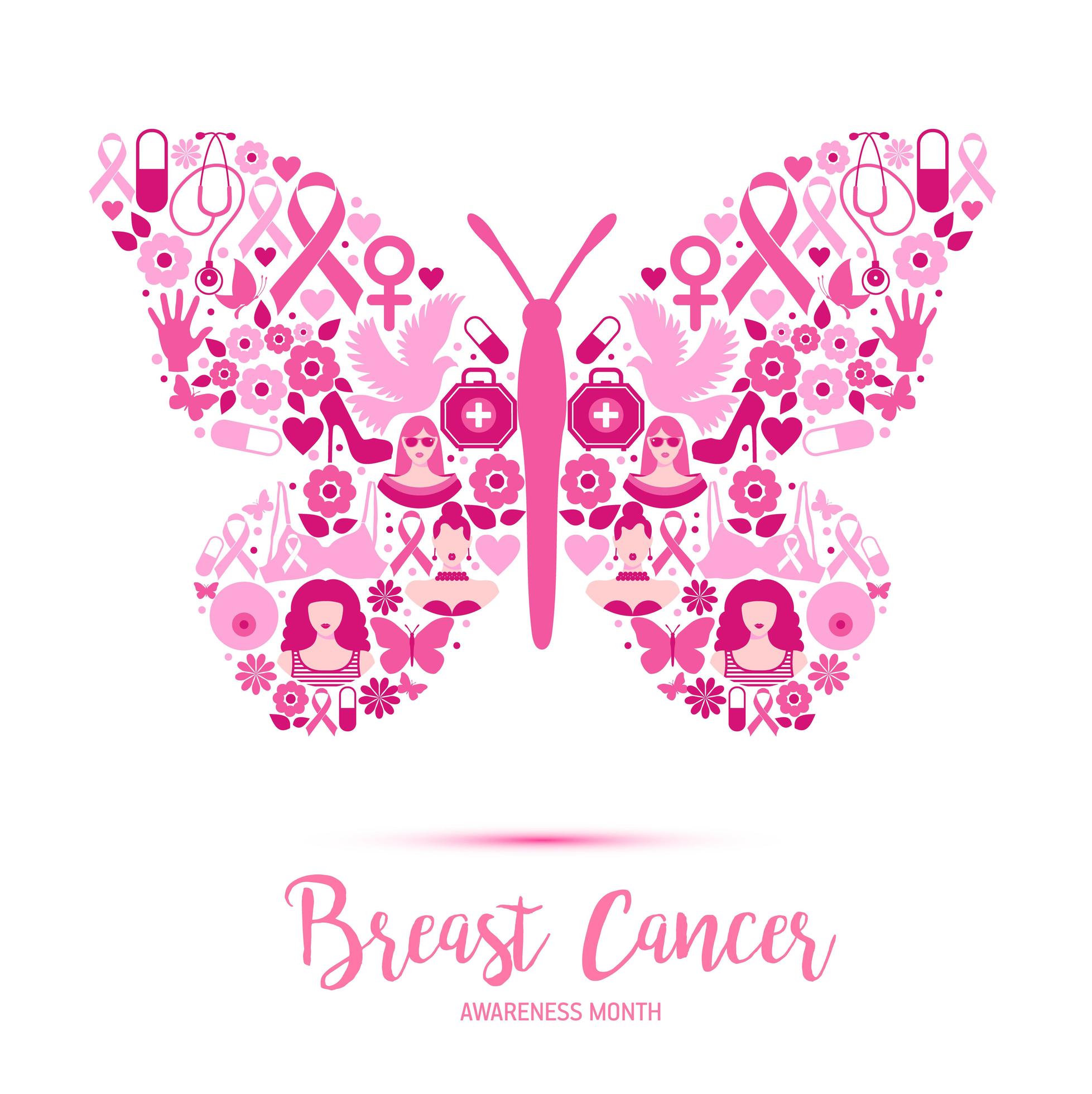 Breast cancer awareness month design 1500949 Vector Art at Vecteezy