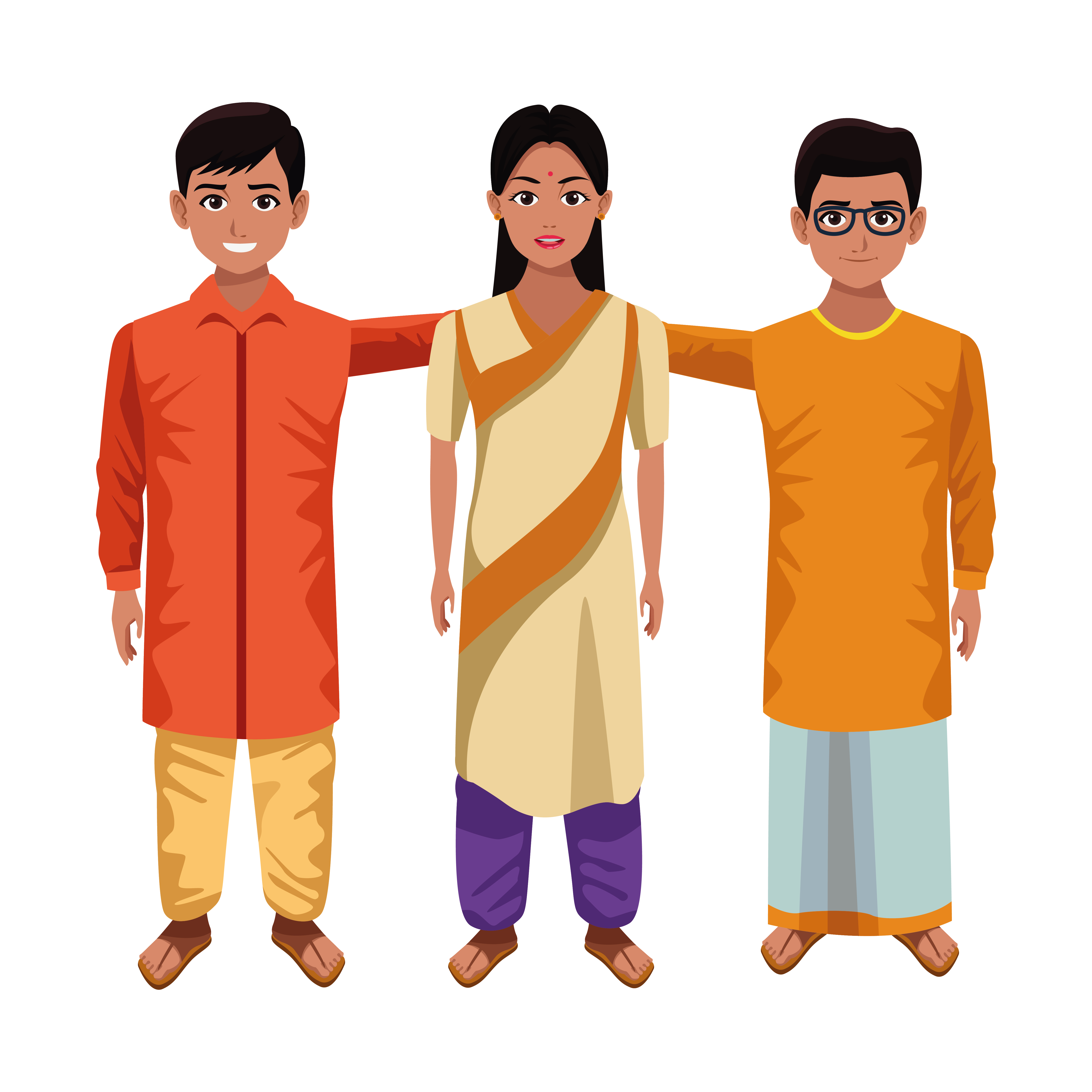 Indian Cartoon Characters 1503613 Vector Art At Vecteezy Indian Cartoon Characters 1503613 Vector Art At Vecteezy
