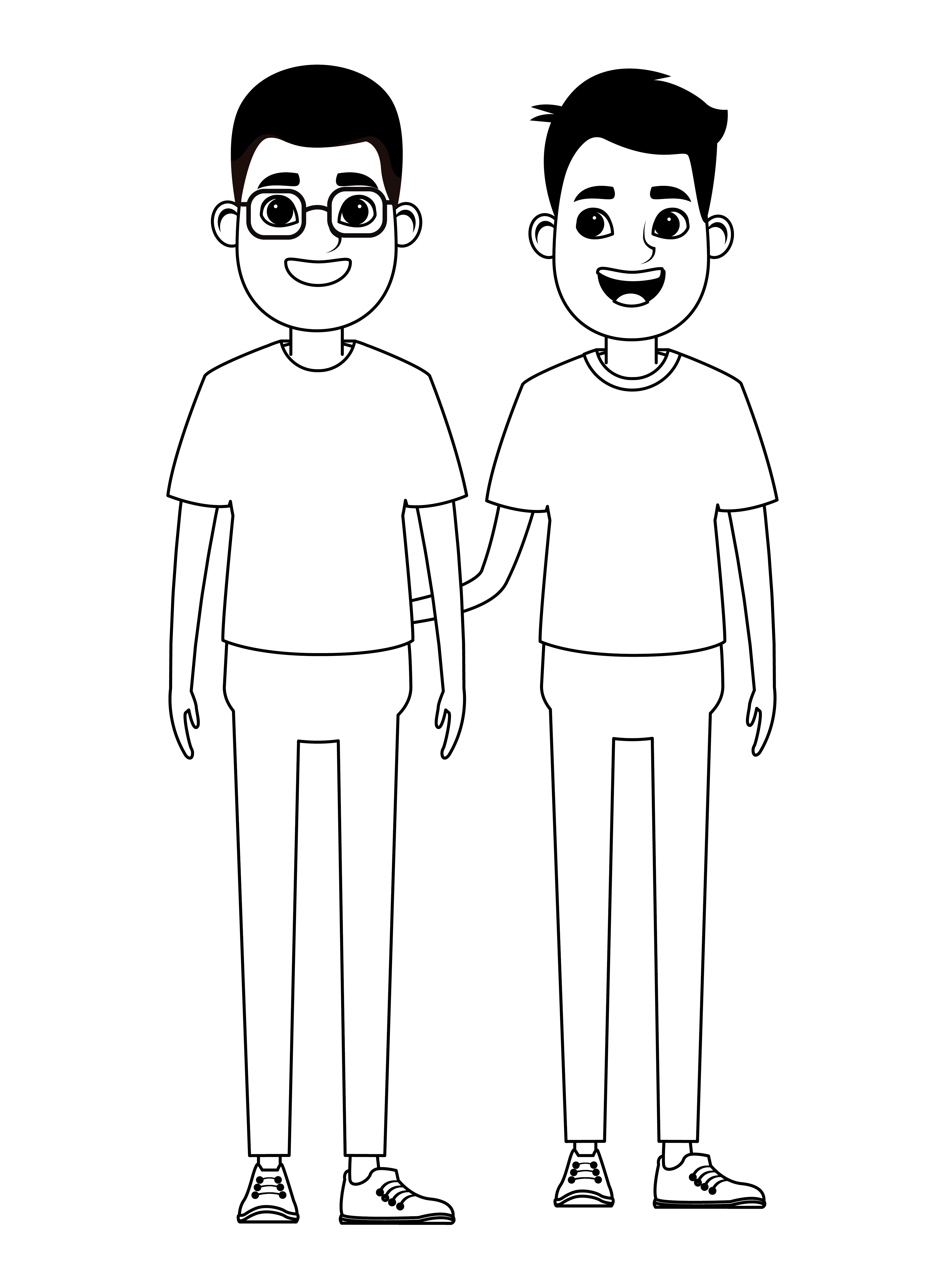 Men cartoon characters portrait in black and white 1503686 Vector Art at Vecteezy Men cartoon characters portrait in black and white 1503686 Vector Art at Vecteezy
