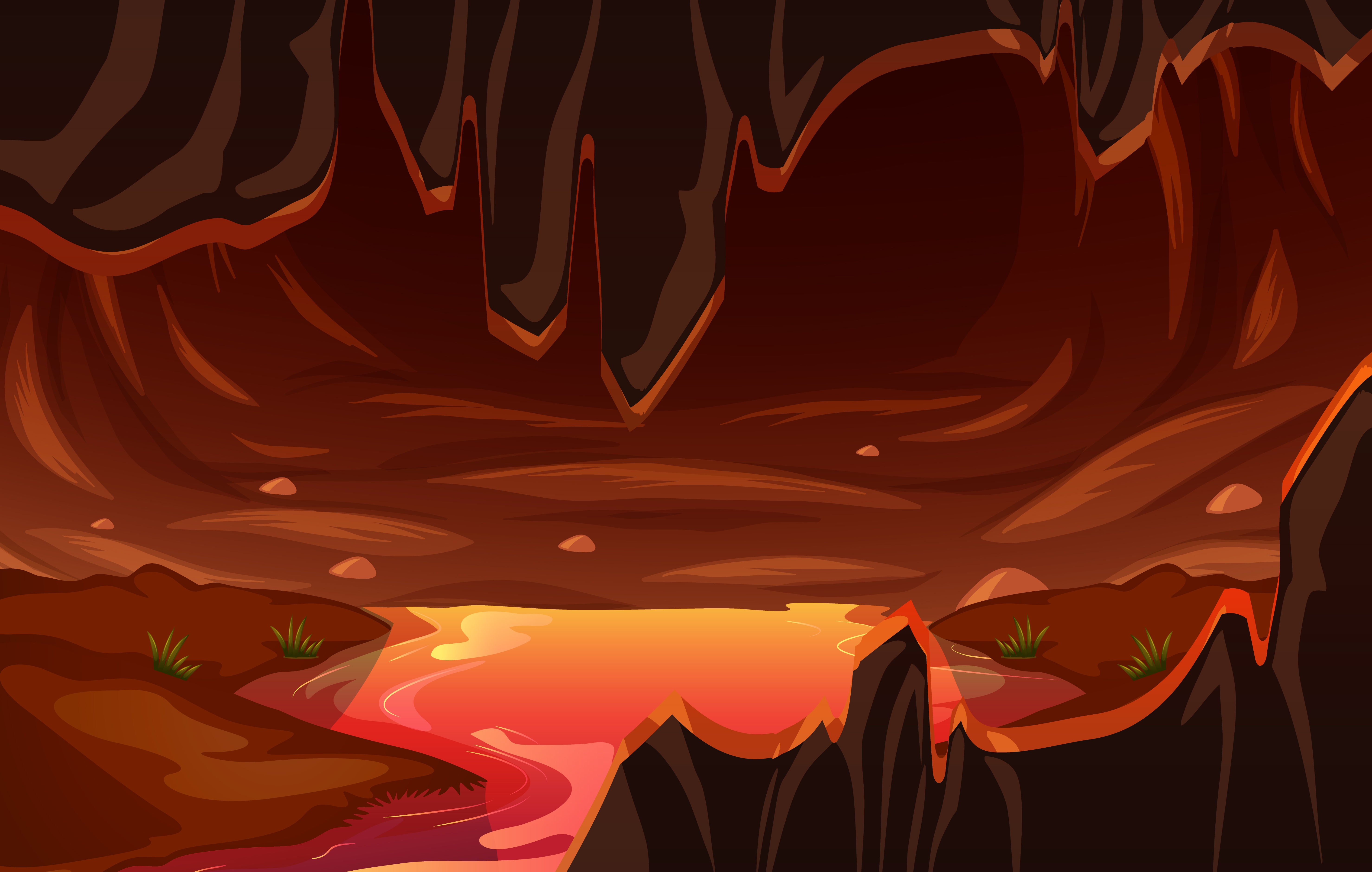 volcanic cavern