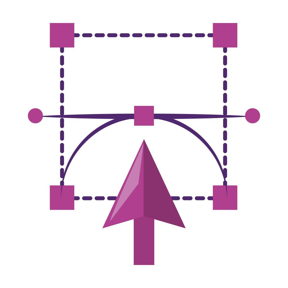 Vectors and graphic design digital tools