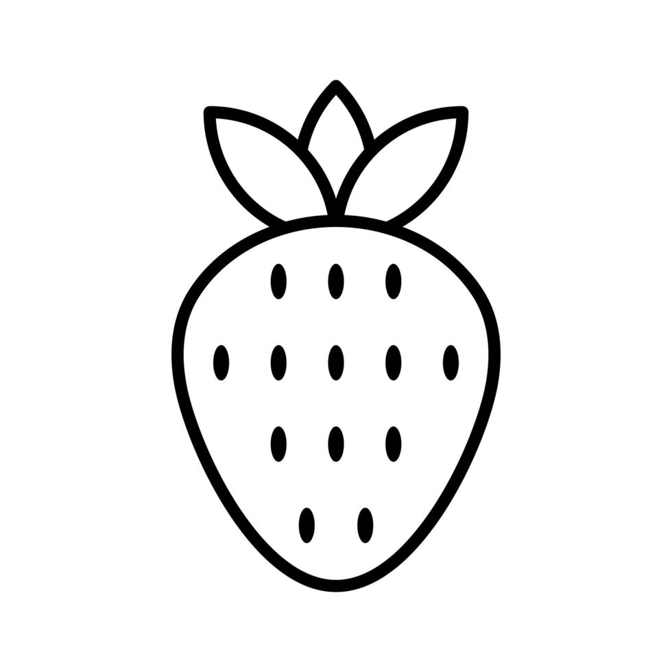 Strawberry Vector Icon