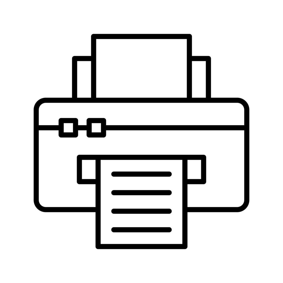 Printer Vector Icon