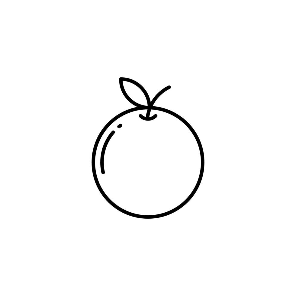 Orange Vector Icon