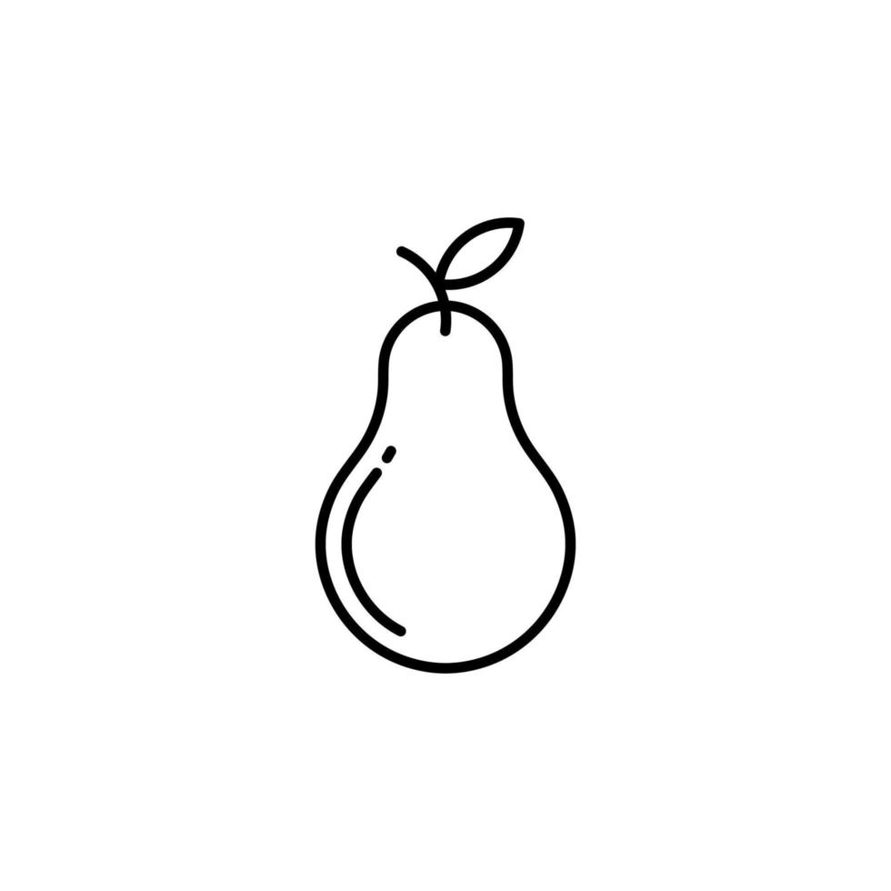 Pear Vector Icon