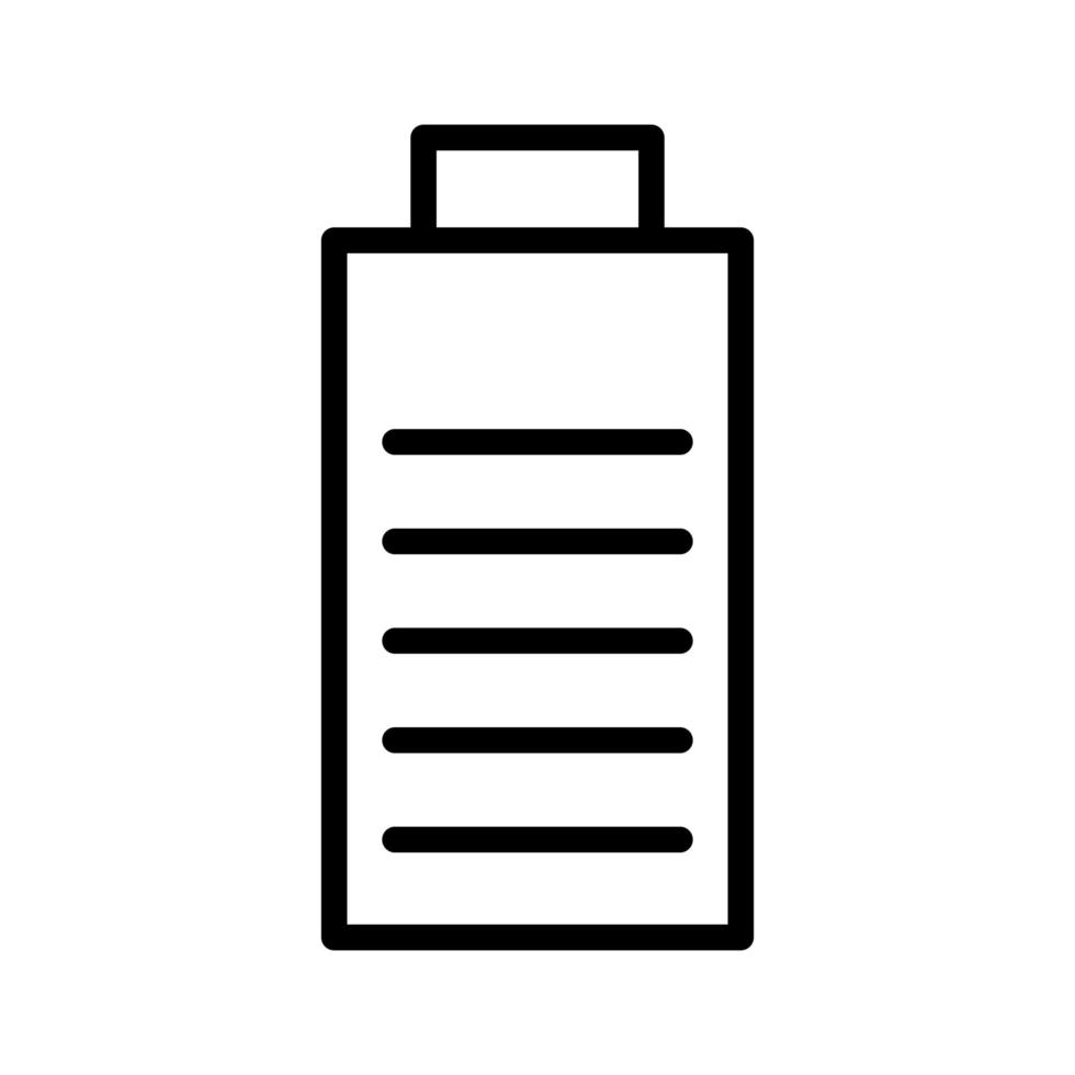 Charging Battery Icon vector