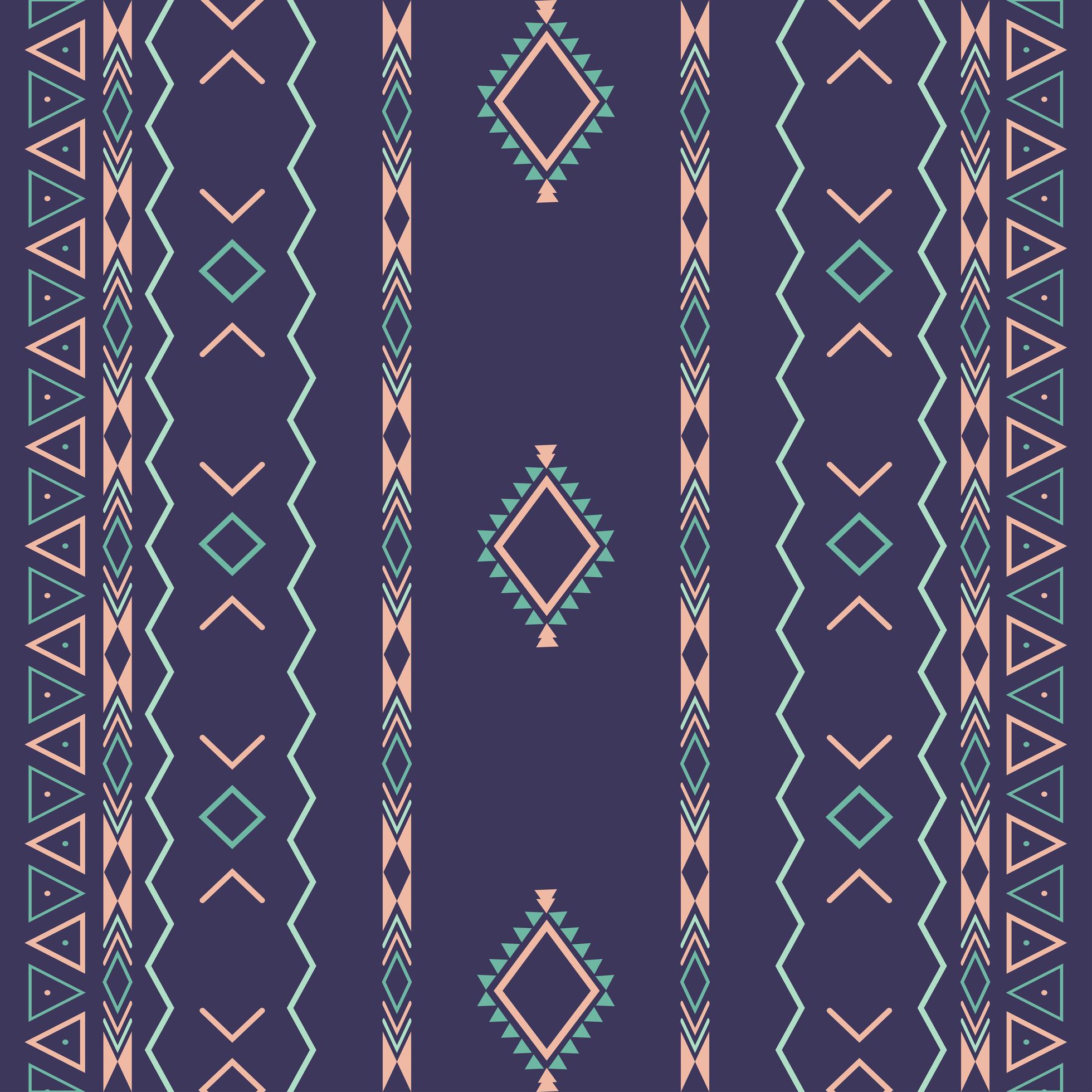 Aztec ethnic tribalseamless pattern with geometric shapes 1505176 ...