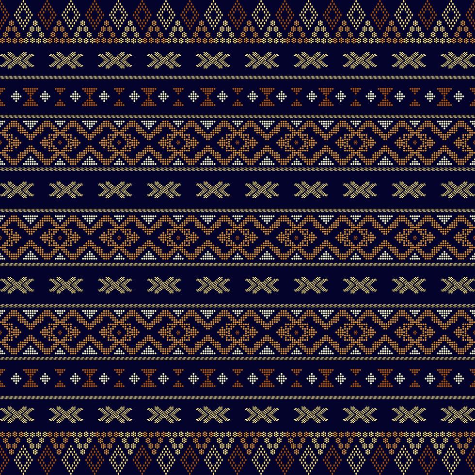 Aztec tribal seamless pattern vector