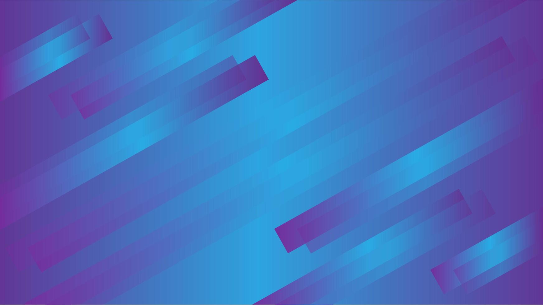 Metallic purple blue gradient angled stripes vector