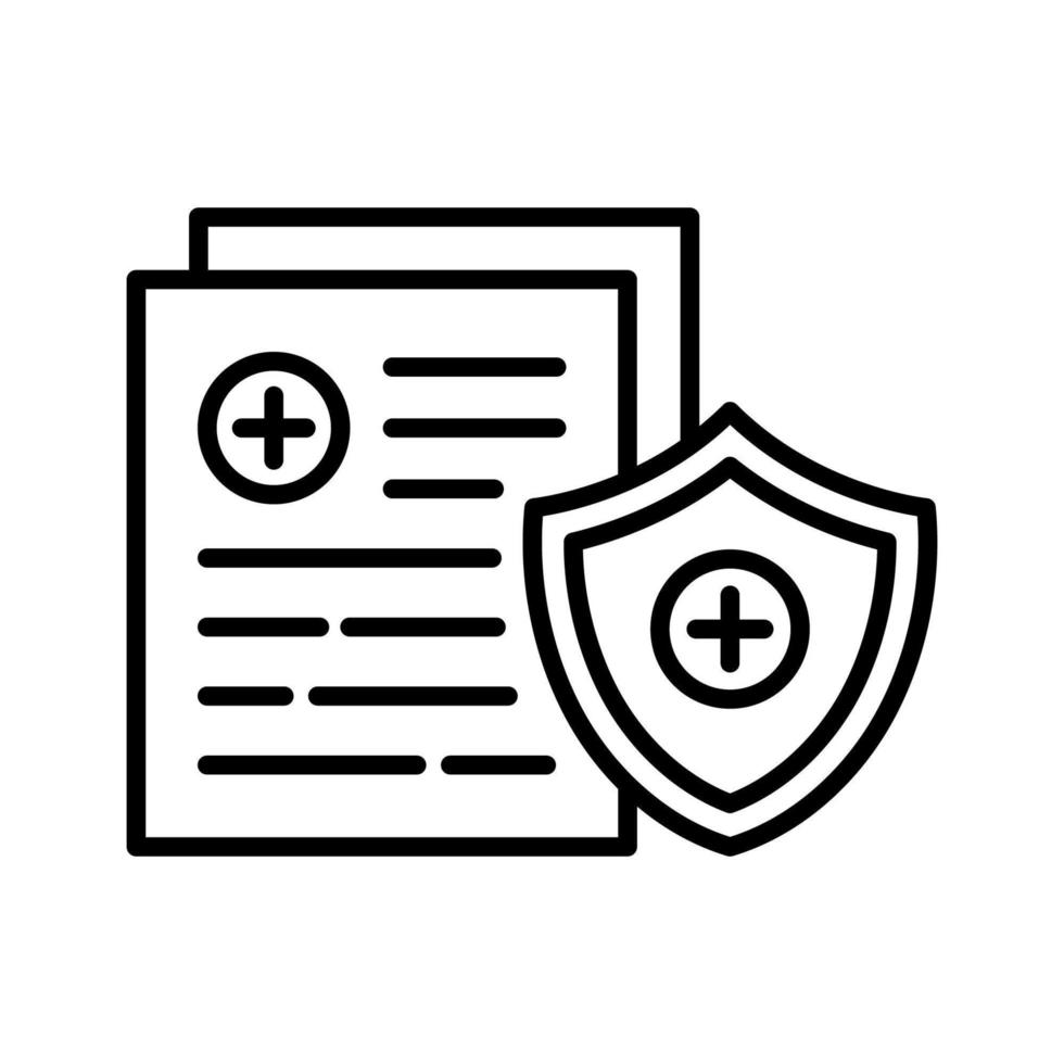 Medical Insurance Icon vector