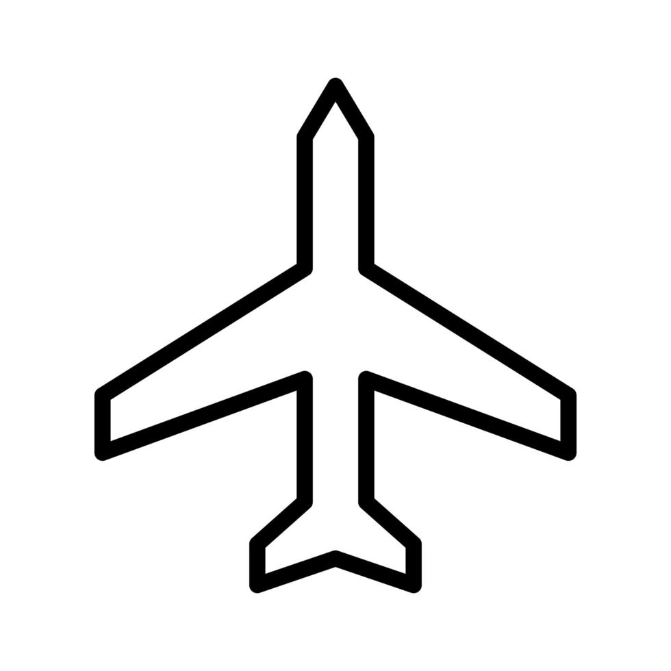 Airplane Mode Icon vector