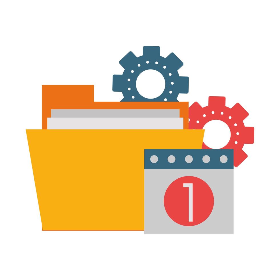 Technical support and technology icon vector