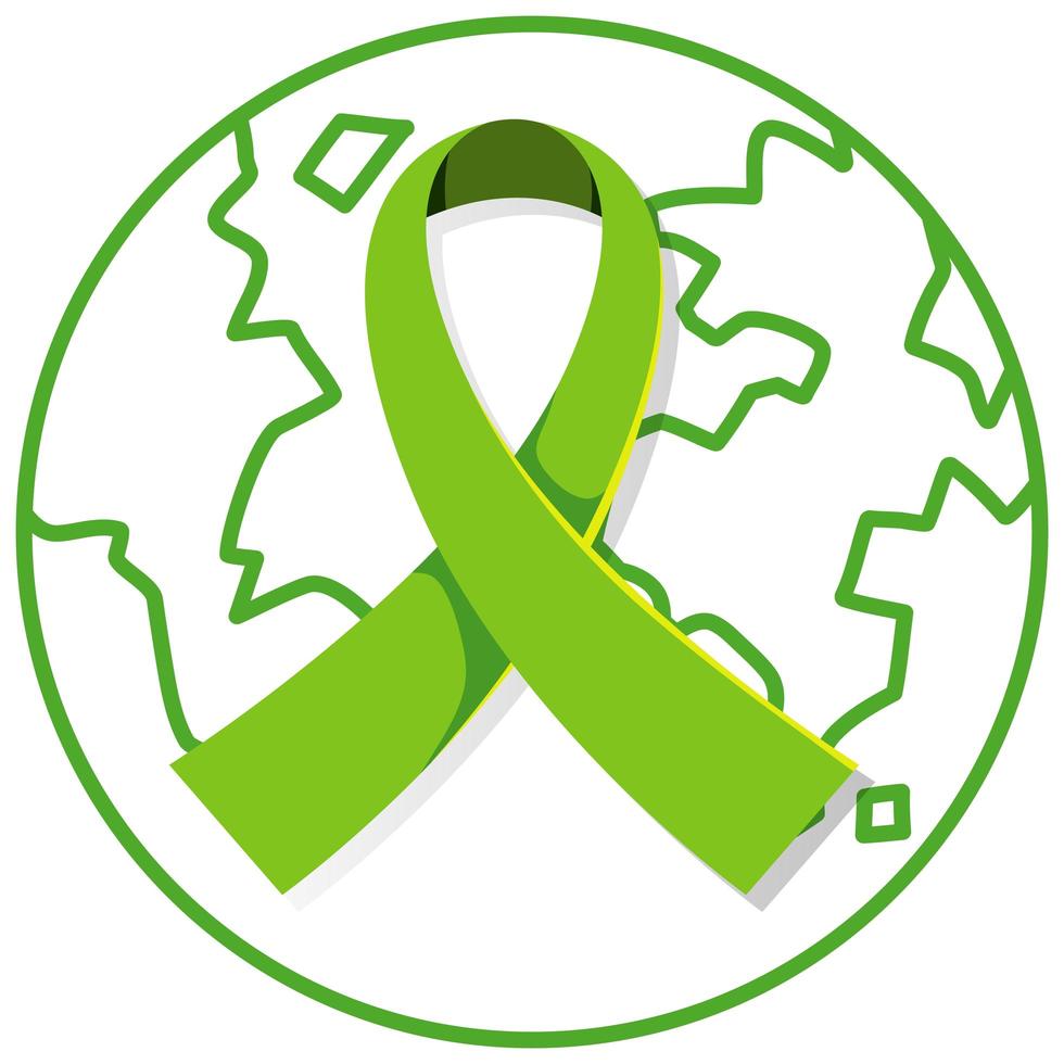 World mental health day icon vector