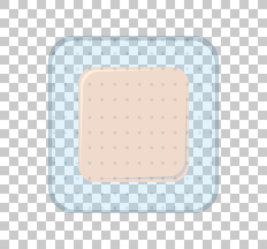 yeso médico aislado sobre fondo transparente vector