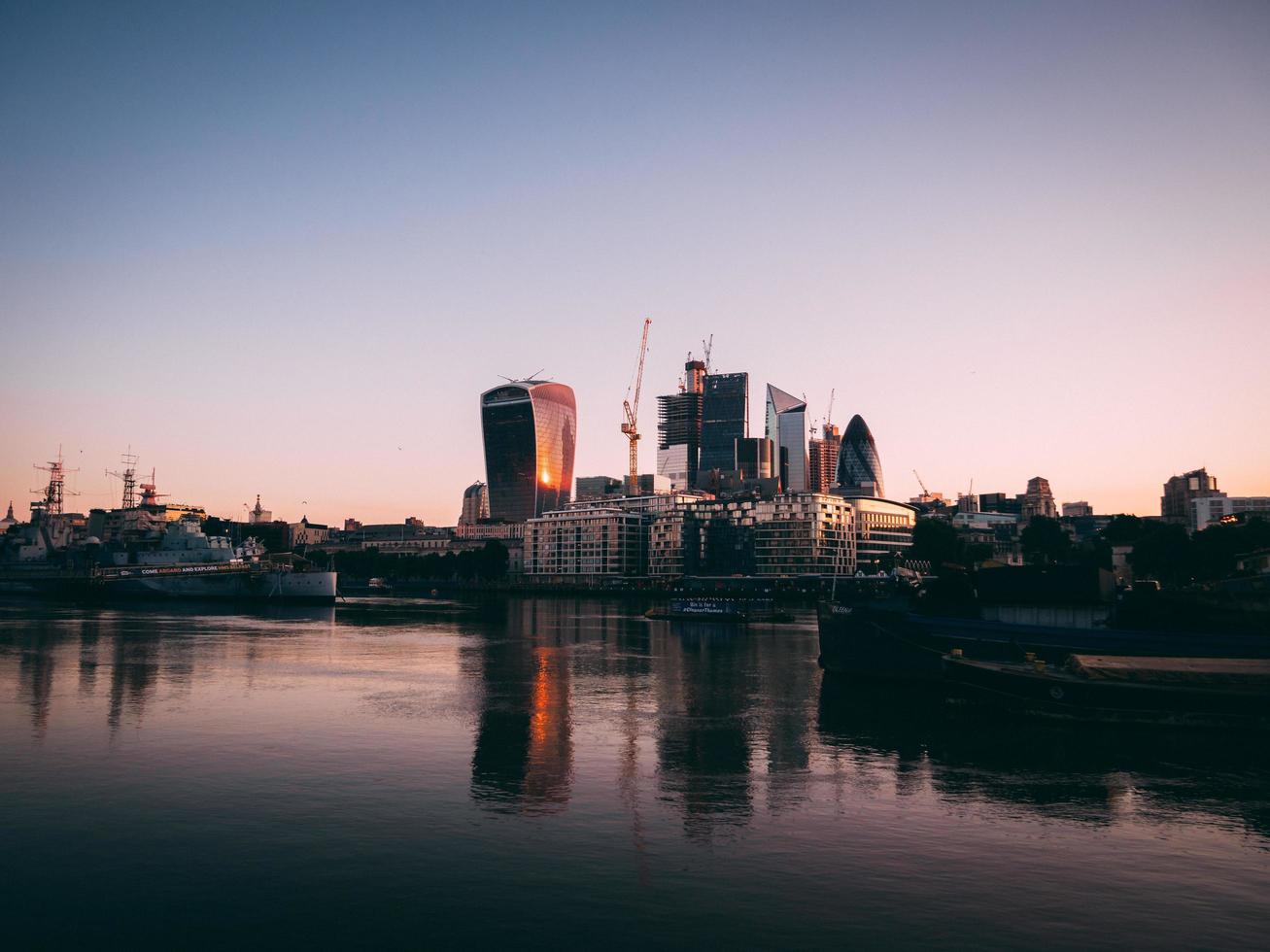 Cityscape of London photo