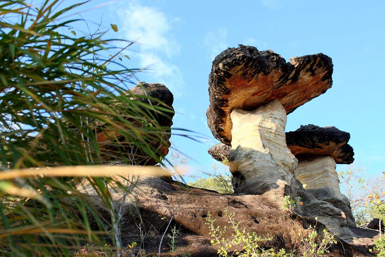 Stone stack in Thailand photo