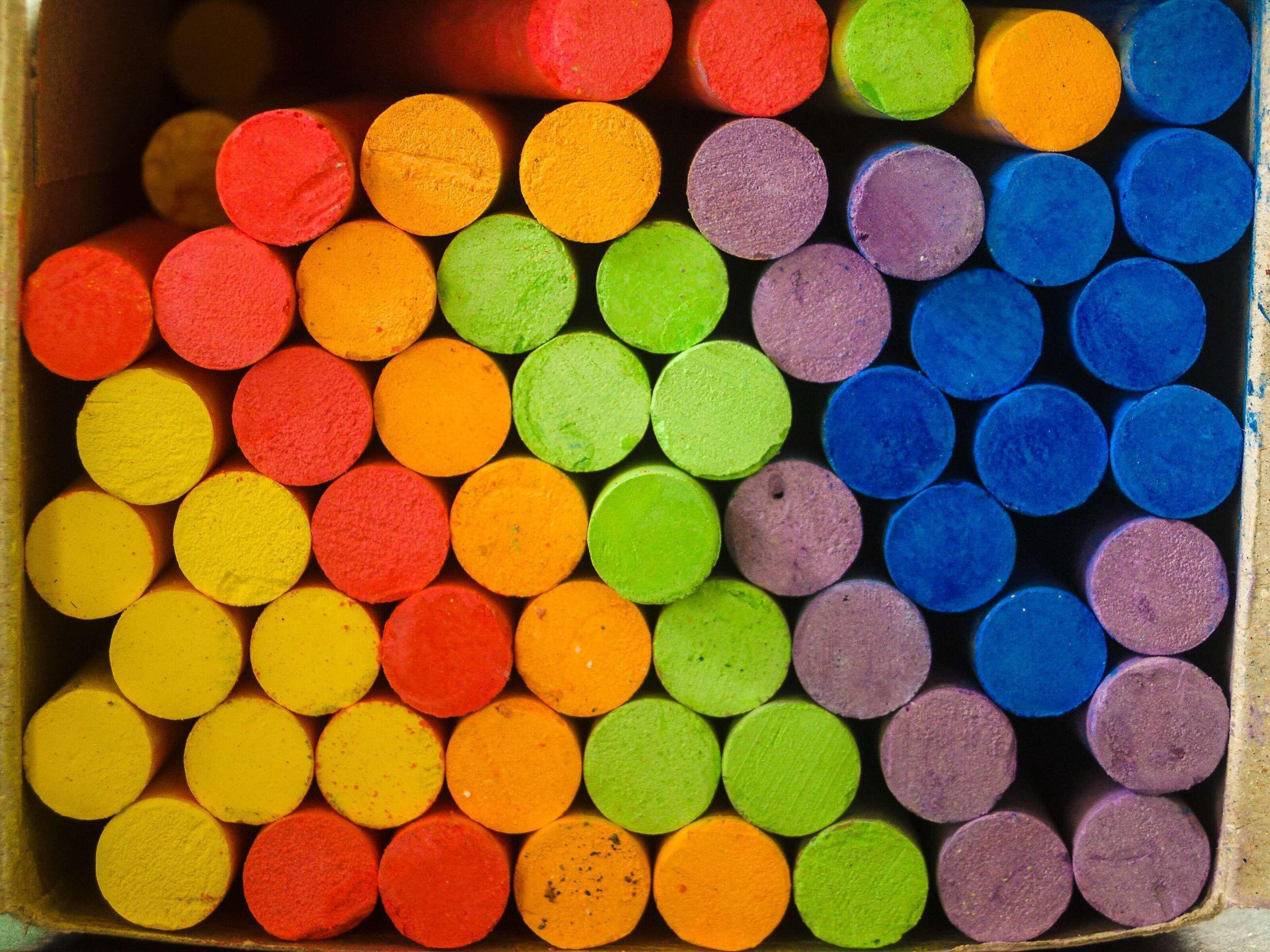 Colored chalk background 1520756 Stock Photo at Vecteezy