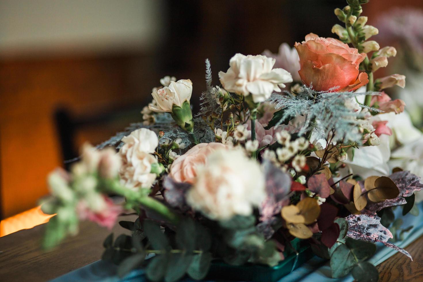 Close-up of a floral arrangement photo